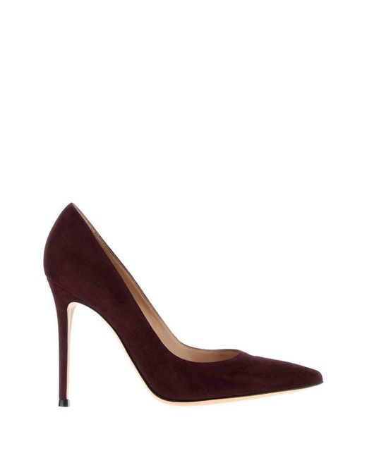 Gianvito Rossi Brown Heeled Shoes