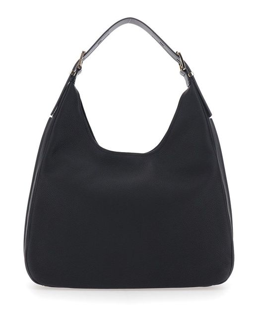 Michael Kors Black Nolita Lg Hobo Shldr