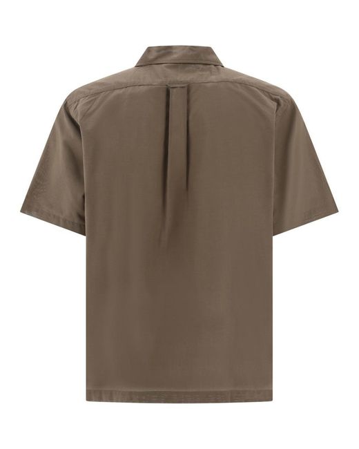 Nanamica Brown "Panama" Shirt for men