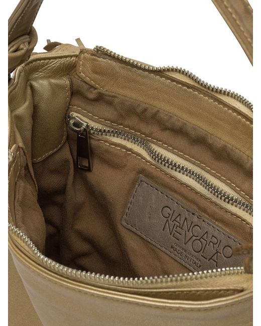 Giancarlo Nevola Metallic Shoulder Bags