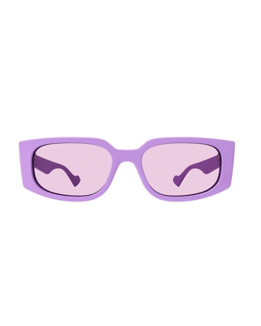 Gucci Purple Gg1534S Linea Gg Logo Sunglasses