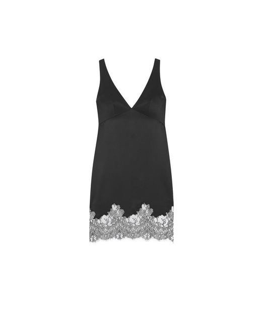 Saint Laurent Black Laced Dress