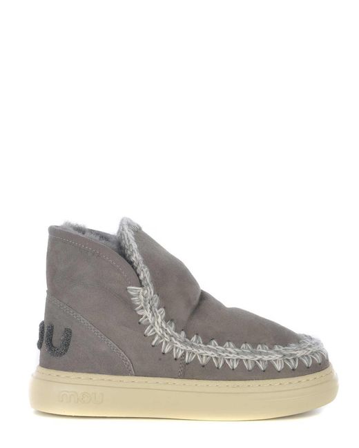 Mou Gray Boots "eskimo Bold"