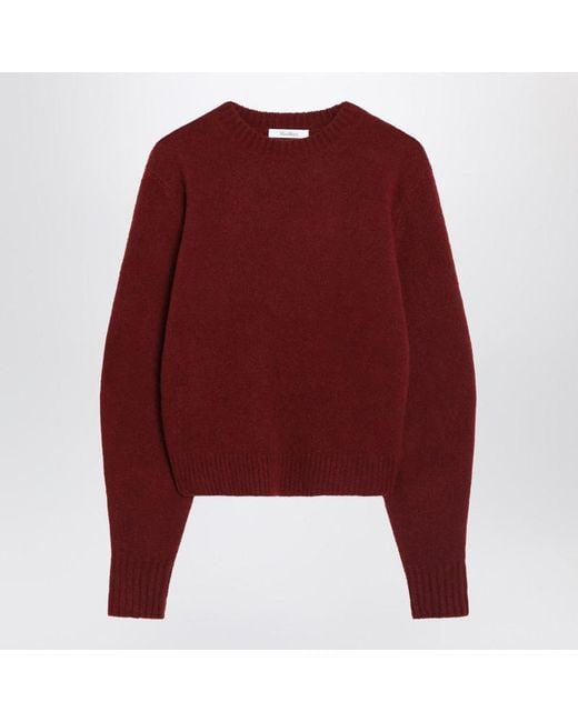 Max Mara Red Raspberry Sweater