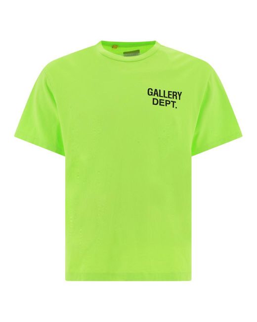GALLERY DEPT. Green "Vintage Souvenir" T-Shirt