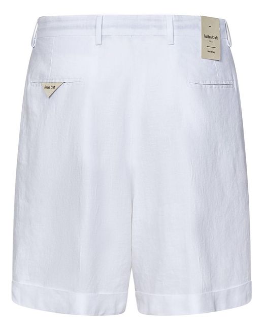 GOLDEN CRAFT White Shorts for men