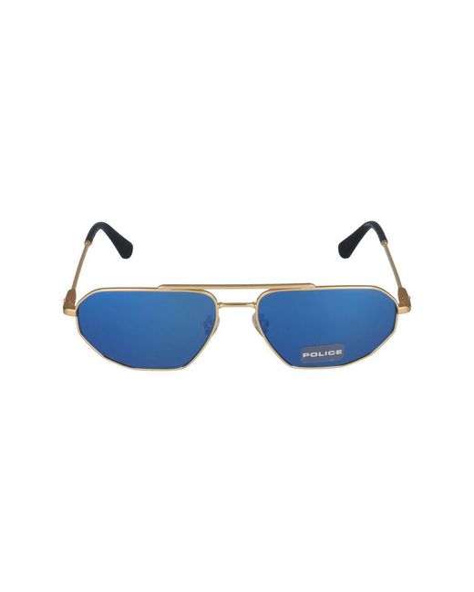 Police Designer Sunglasses Speed 1 in Rubber Black with Grey Lens - Inter