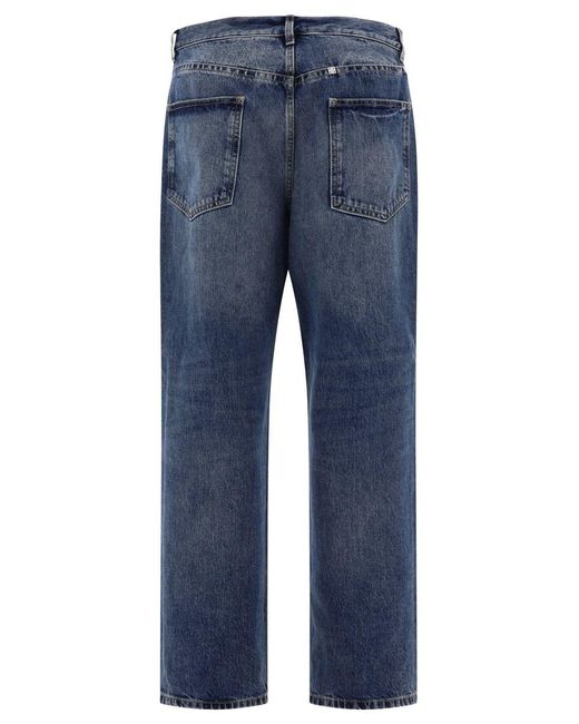 Givenchy Blue Wide Leg Jeans for men