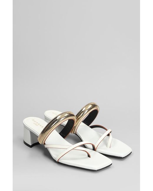Donnarã¬ White Slipper-Mule