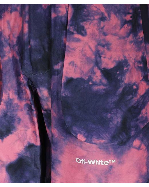Off-White c/o Virgil Abloh Blue Ski Trousers for men