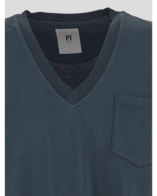 PT Torino Blue T-Shirt for men