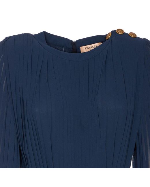 Twinset Blue Dresses
