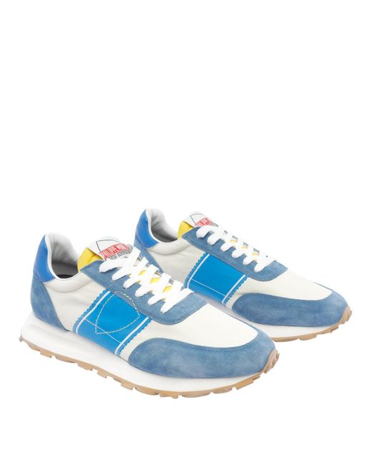 Philippe Model Blue Sneakers for men