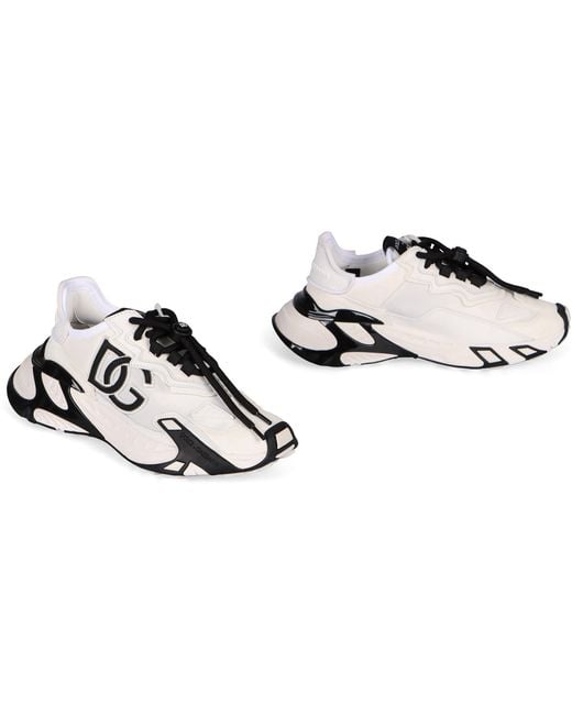 Dolce & Gabbana Black Day Faster Low-Top Sneakers