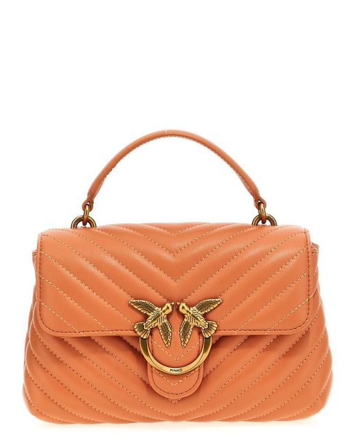 Pinko Brown 'Love Lady Puff Mini' Handbag