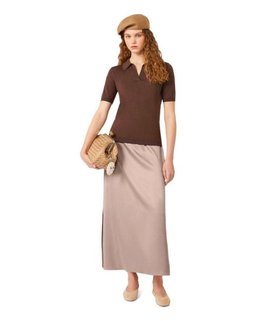 Weekend by Maxmara Natural Angelo Midi Skirt