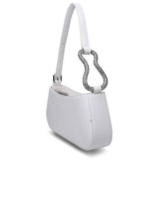 Chiara Ferragni White 'Cfloop' Polyester Bag