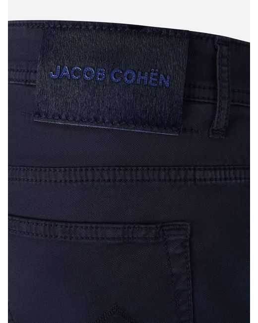 Jacob Cohen Blue Lou Cotton Bermuda Shorts for men