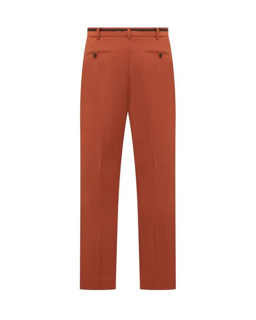 Marni Red Trousers for men