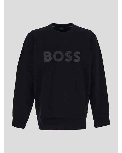 Boss Blue Sweaters for men