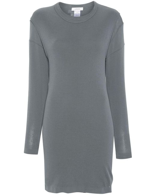Lemaire Gray Double Layer Seamless Dress