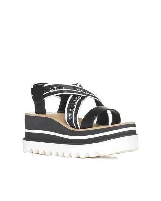 Stella McCartney Multicolor Sneakelyse Canvas And Alter Nappa Sandals