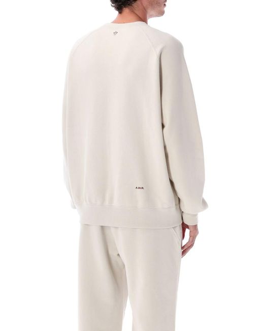 Nike White Nocta Fleece Cs Crewneck Sweatshirt for men