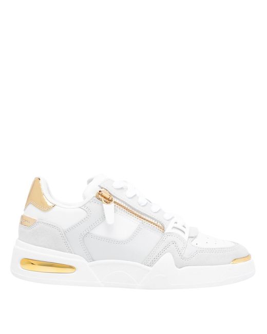 Giuseppe Zanotti White Gz-Ghost Sneakers for men
