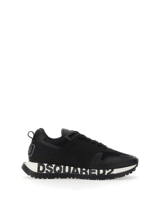 DSquared² Black Low-Top Sneaker for men