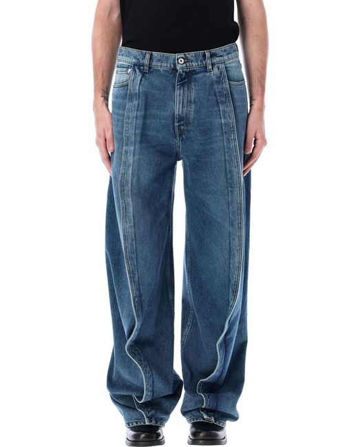 Y. Project Blue Evergreen Banana Jeans