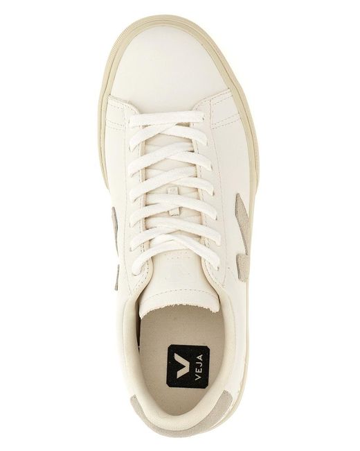 Veja White 'Campo' Sneakers