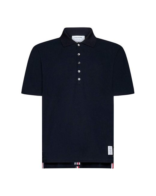 Thom Browne Blue T-Shirts And Polos for men