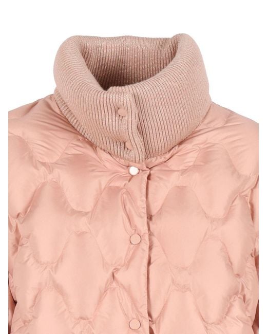 Fabiana Filippi Pink Short Duvet
