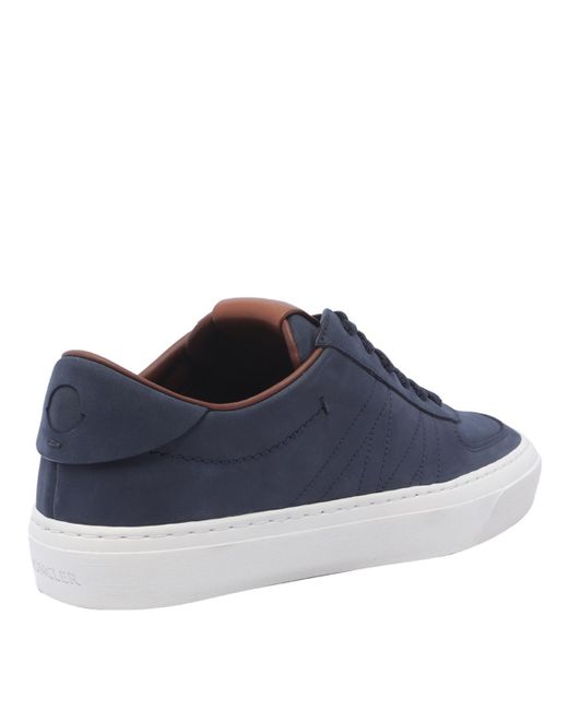 Moncler Blue Sneakers for men