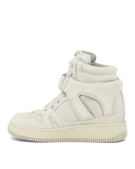 Isabel Marant Natural "Ellyn" Sneakers