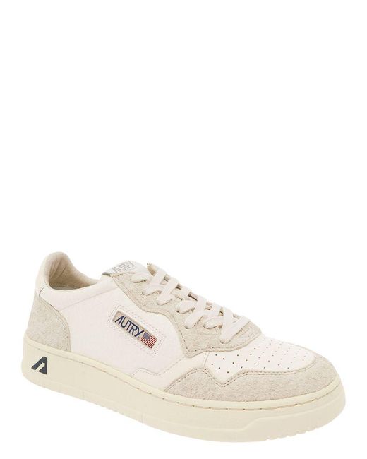 Autry Natural 'Medalist' And Low Top Sneakers With Logo Detail for men