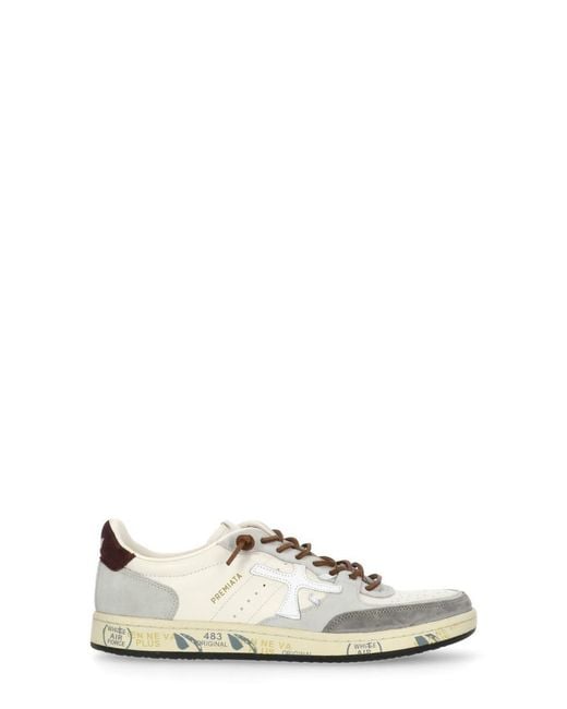 Premiata White Sneakers for men