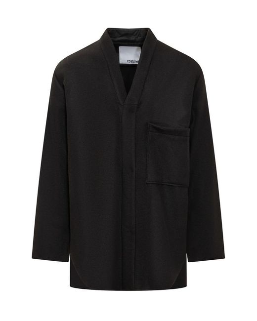 Costumein Black Motoki Jacket for men
