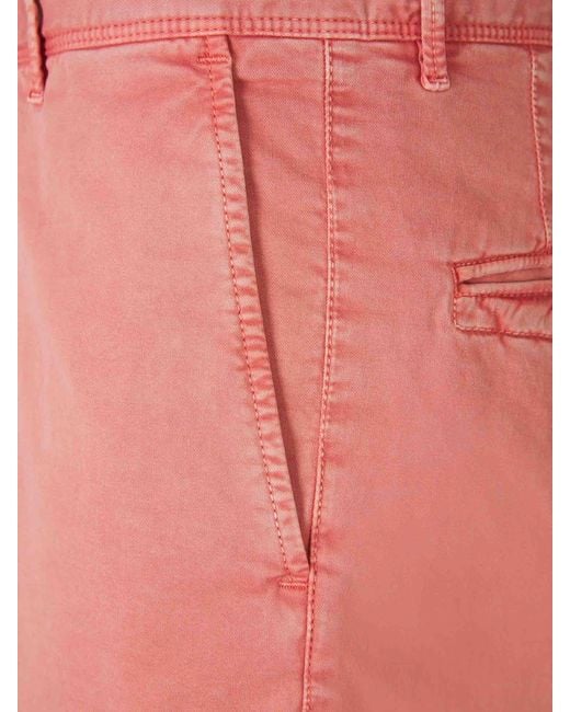 Incotex Pink Casual Cotton Bermudas for men