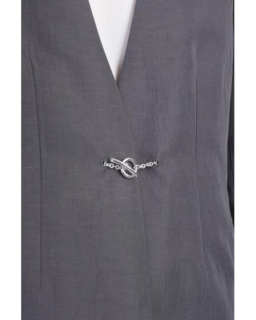 Attachment Gray Blazer for men