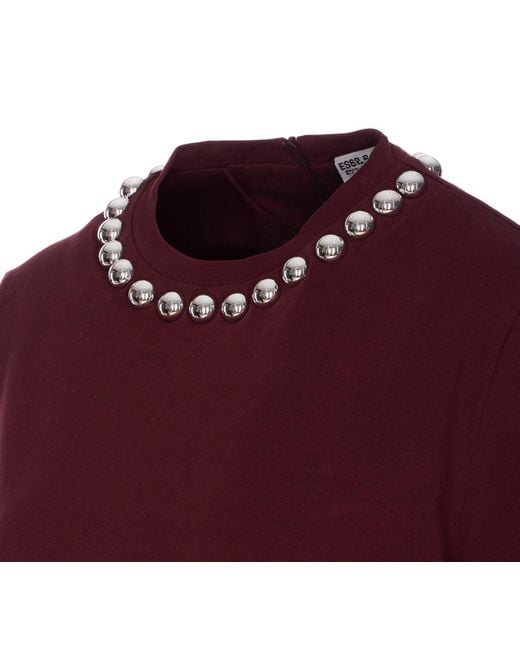 Essentiel Antwerp Purple T-shirts And Polos