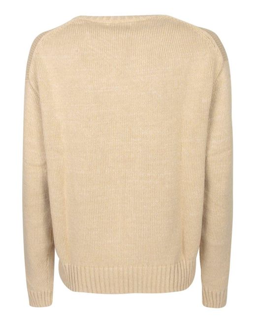 Polo Ralph Lauren Knitwear in Natural | Lyst UK