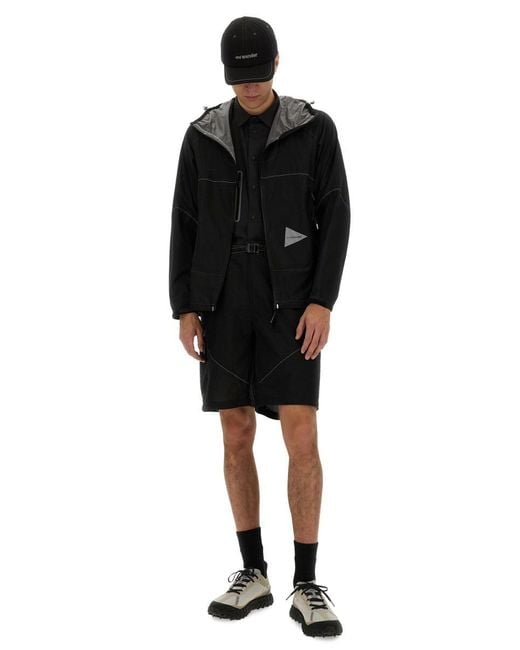 And Wander Black 3L Ul" Jacket for men