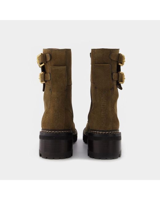 See By Chloé Brown Mallory Boots