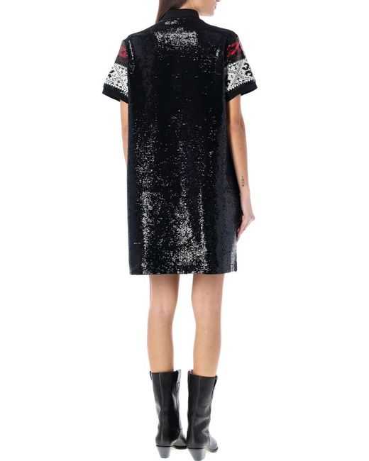 Polo Ralph Lauren Black Mini Dress