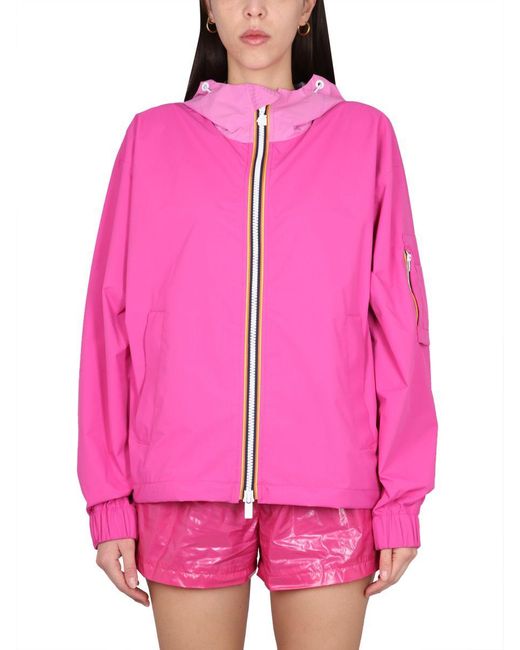 K-Way Pink Claudey 2.1 Jacket Unisex