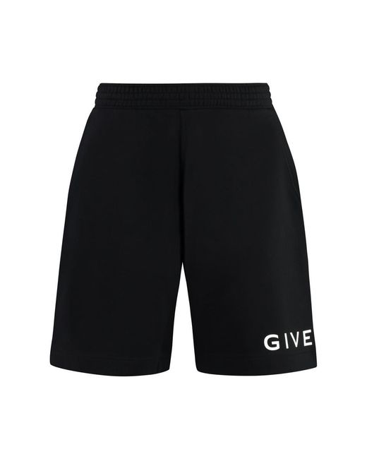 Givenchy Black Fleece Shorts for men