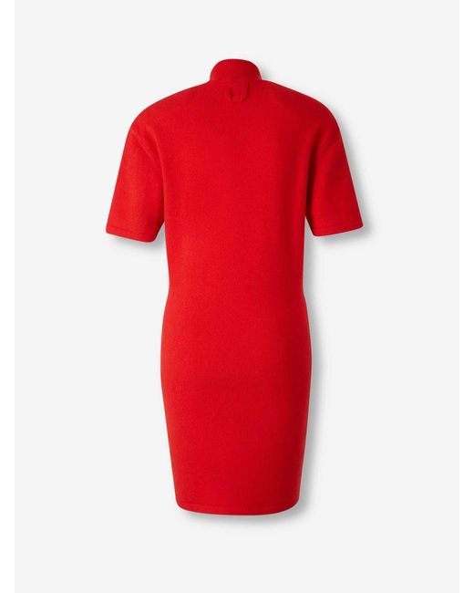 Jacquemus Red Knit Dress Castagna