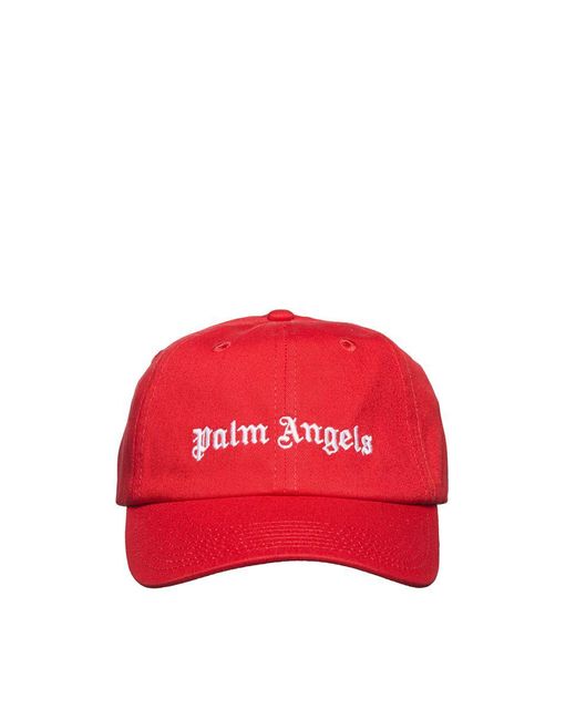 Palm Angels Red Caps & Hats for men