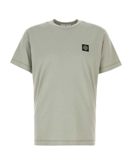 Stone Island Green T-Shirts And Polos for men
